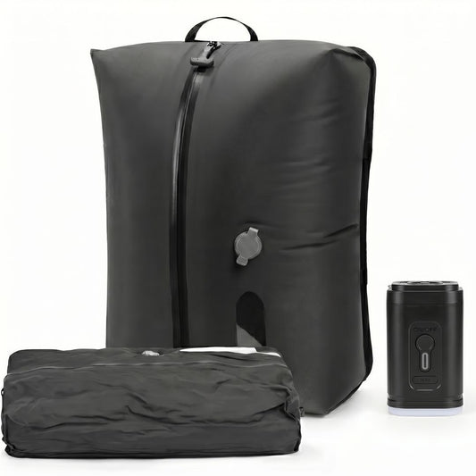 Kit AIRPACK ICONAIR — sac de compression vacuum avec pompe électrique